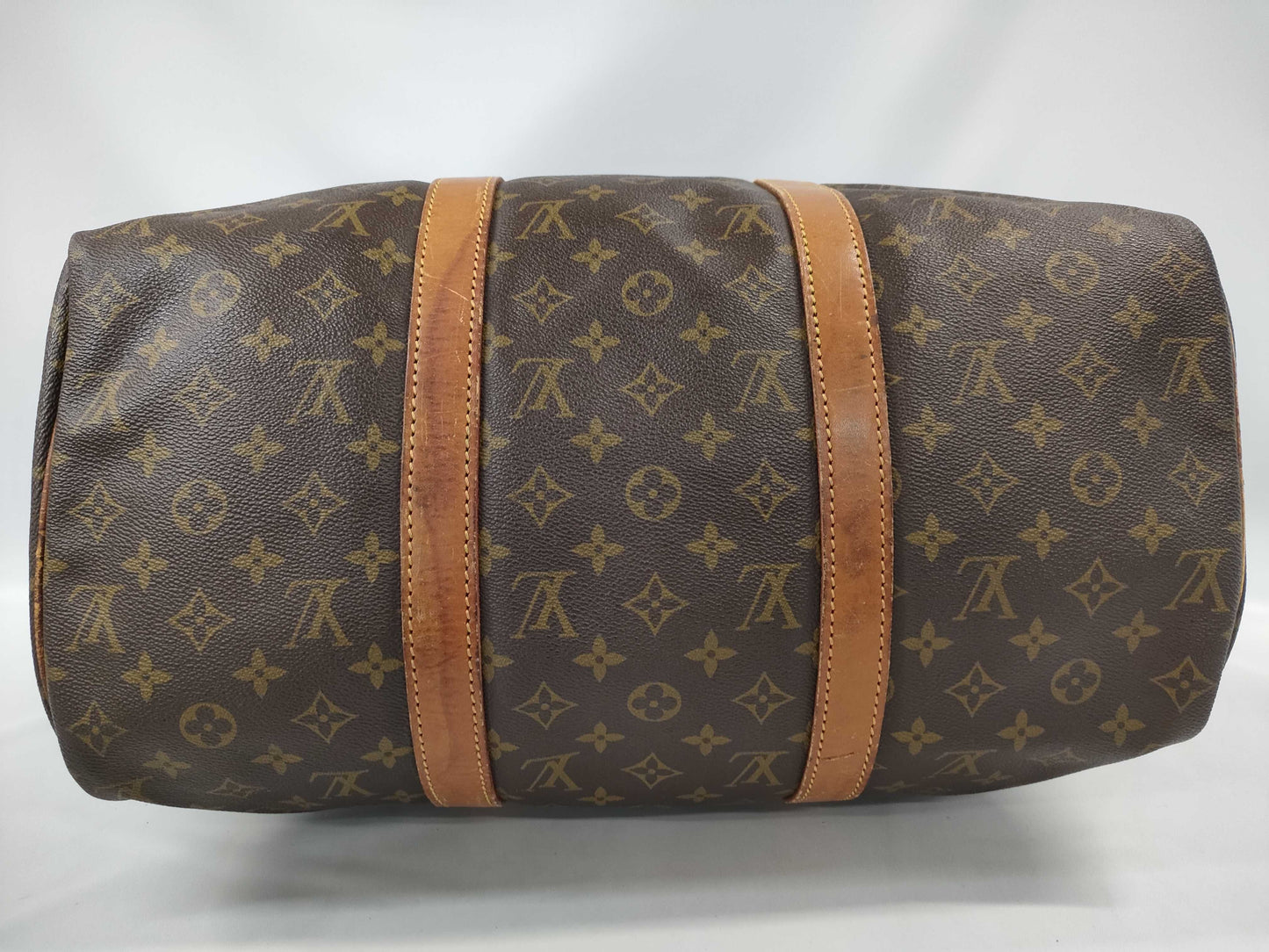 LOUIS VUITTON Monogram Sax Souple Boston Bag