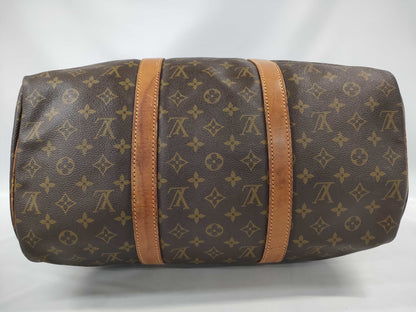 LOUIS VUITTON Monogram Sax Souple Boston Bag