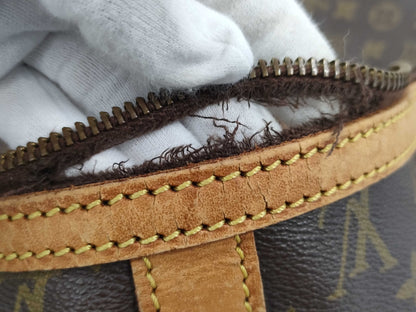 LOUIS VUITTON Monogram Sax Souple Boston Bag