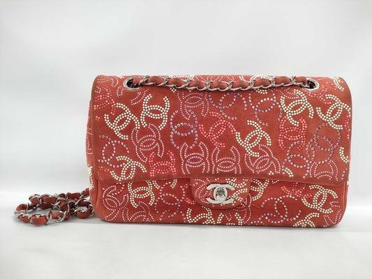 CHANEL SAMPLE COCO MARK RHINESTONE SHOULDER BAG