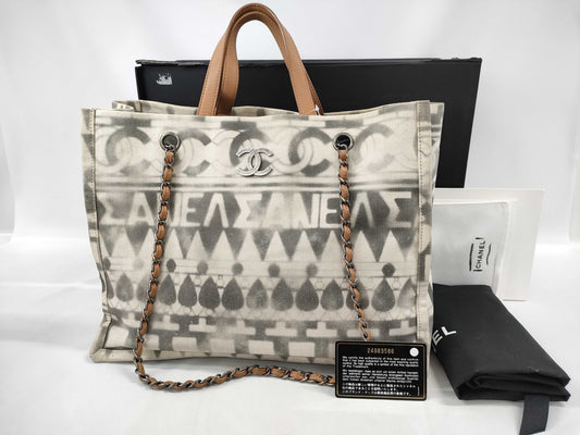 CHANEL Tote Bag No Seal Tote Bag