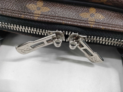 LOUIS VUITTON Monogram Macassar PDV PM Porte-Document Voyage Business Bag