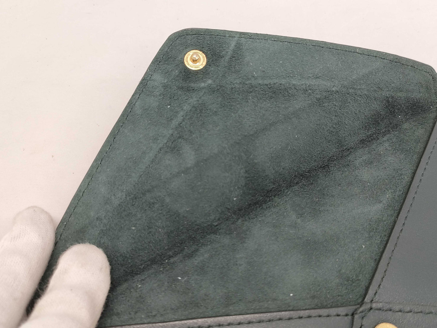 Berluti green pouch