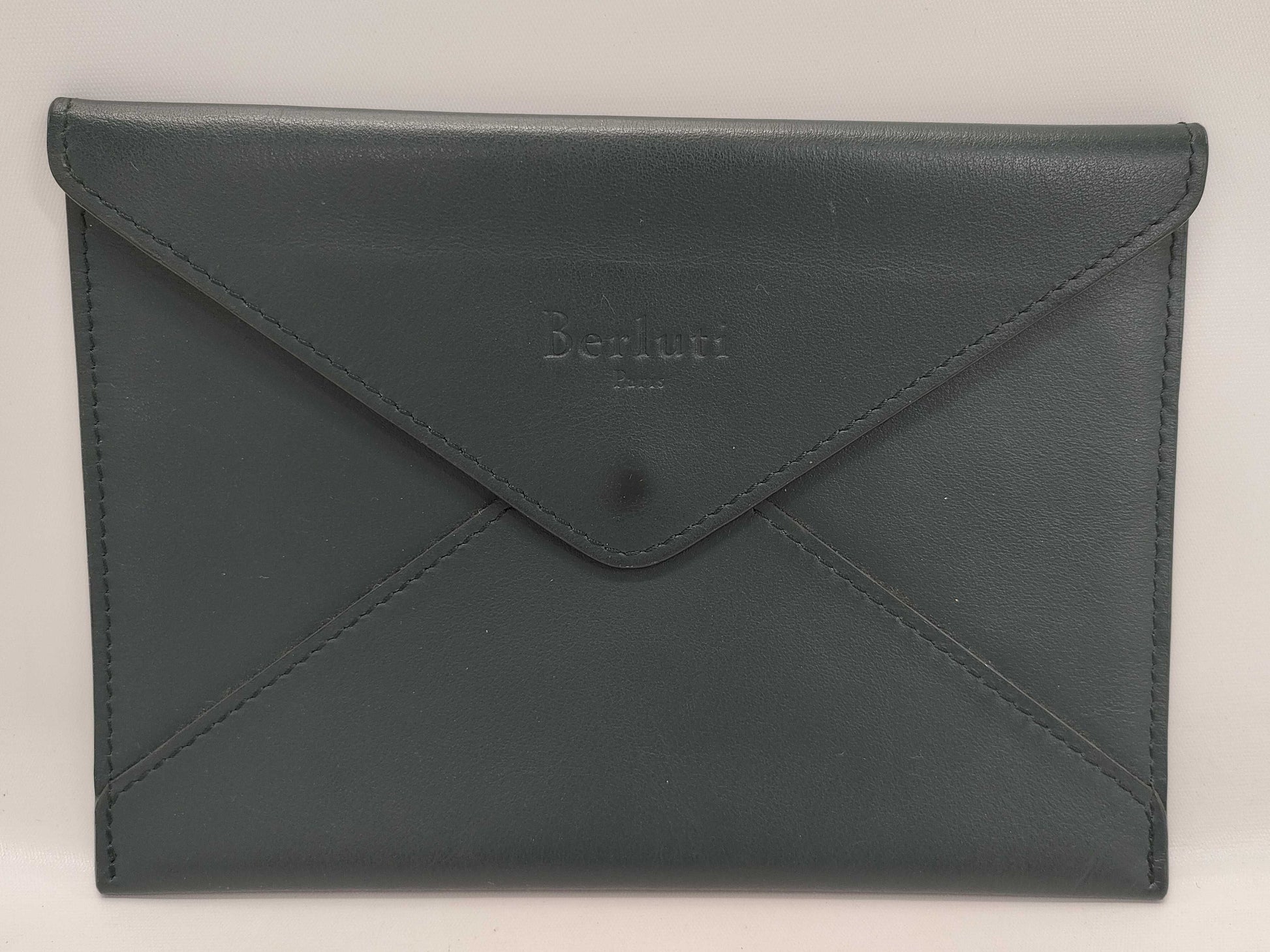 Berluti green pouch