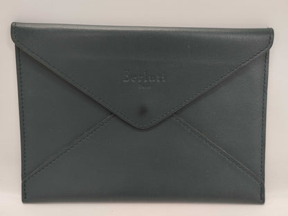 Berluti green pouch