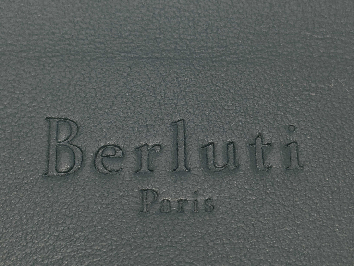 Berluti green pouch