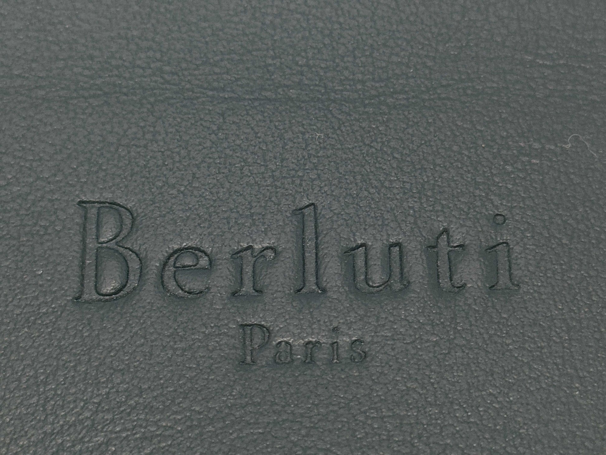 Berluti green pouch