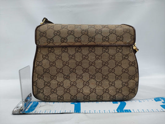 GUCCI GG Canvas Shoulder Bag