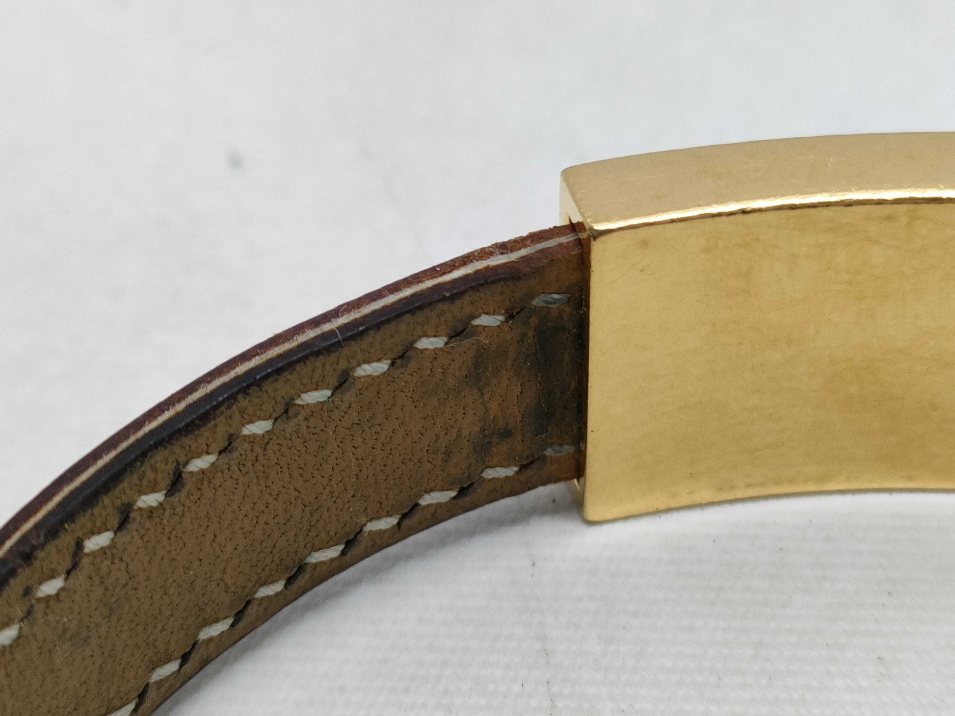 HERMES Bracelet □F Bracelet Bangle
