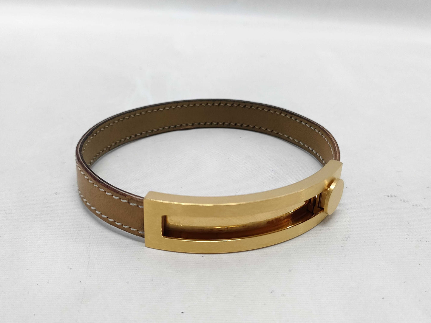 HERMES Bracelet □F Bracelet Bangle