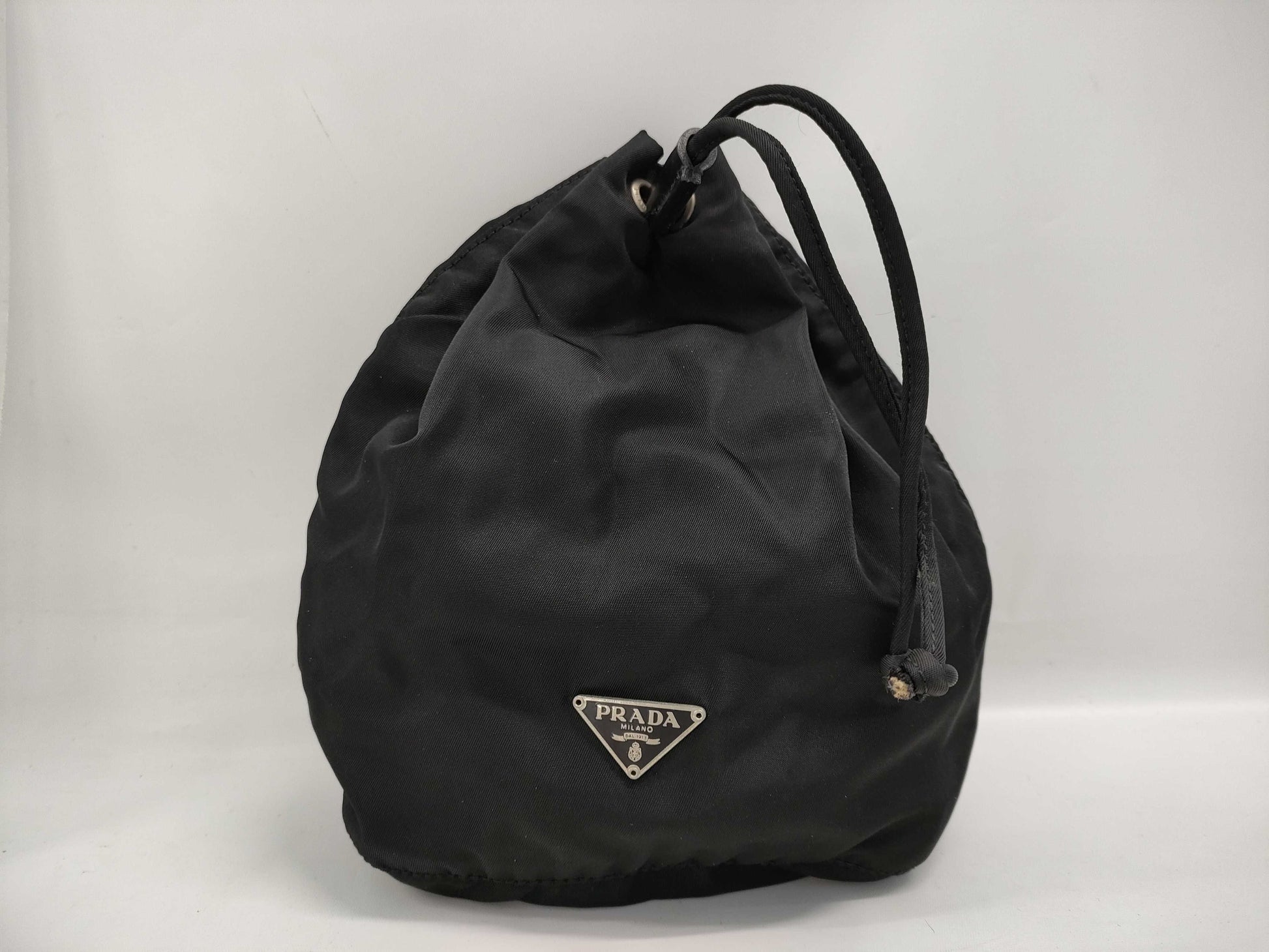 PRADA Prada Drawstring Pouch Bag