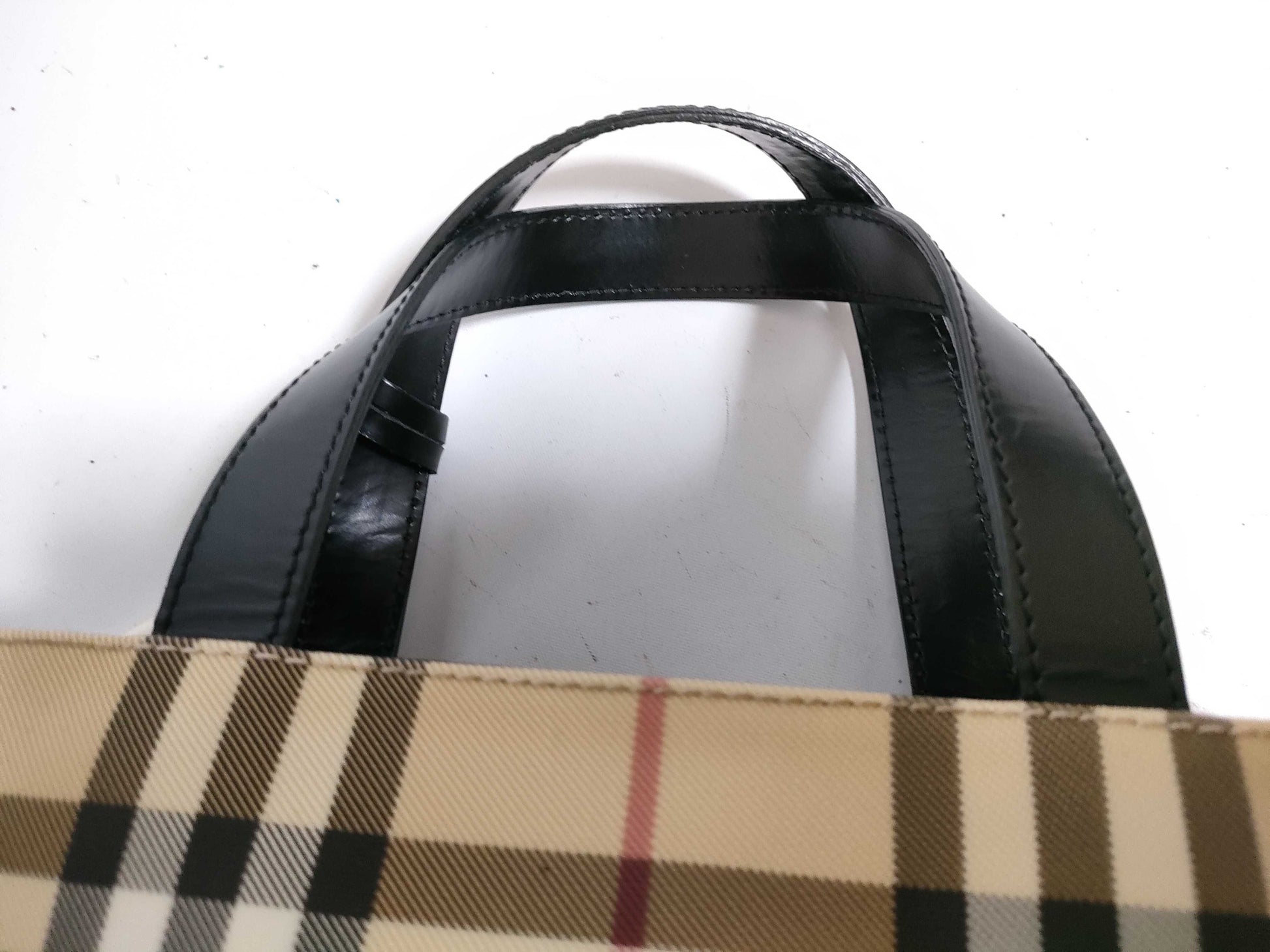 BURBERRY Nova Check Handbag