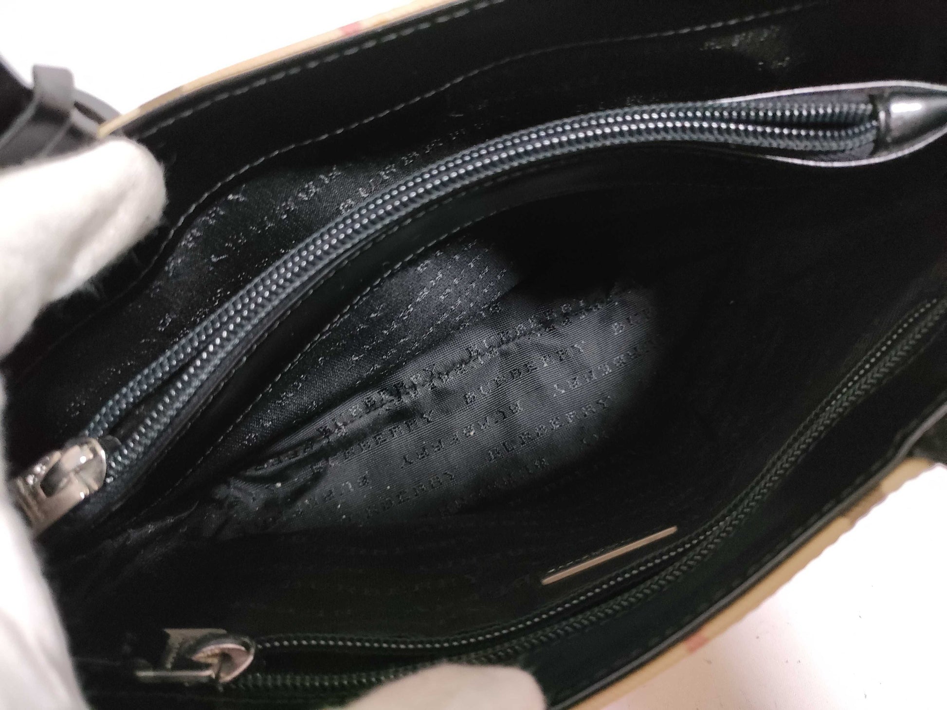 BURBERRY Nova Check Handbag
