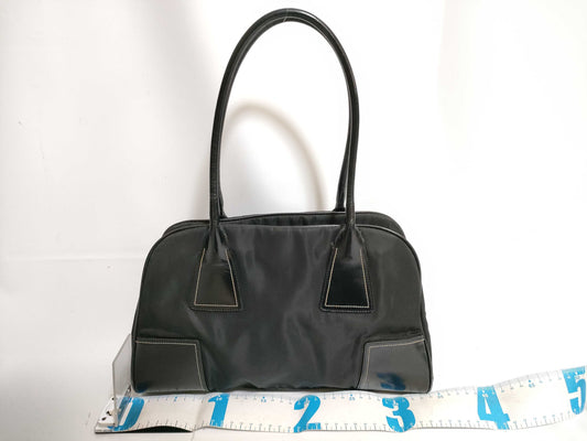 PRADA Nylon Prada Saffiano Handbag