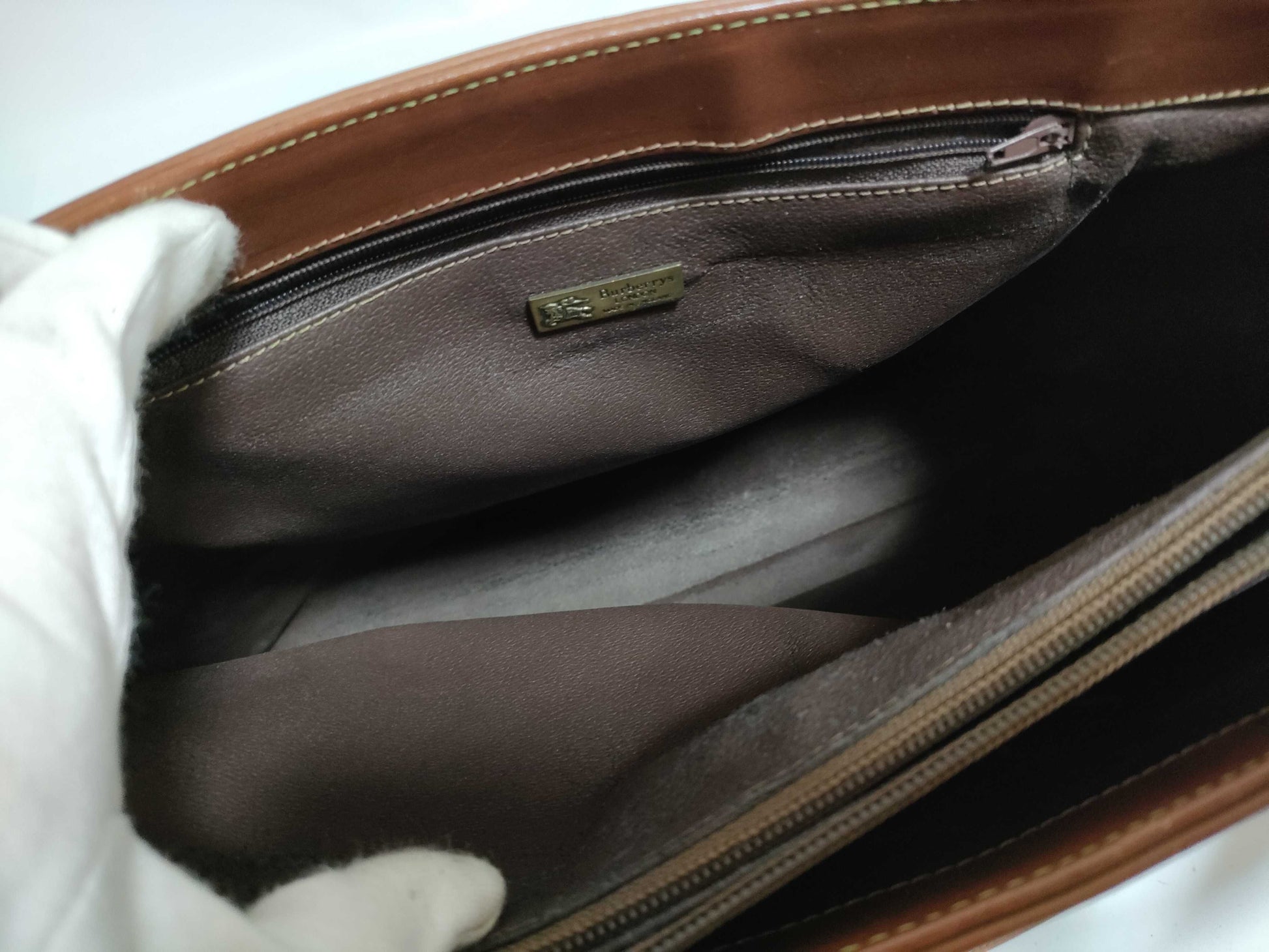 BURBERRY Nova Check Handbag Tote Bag Tote Bag