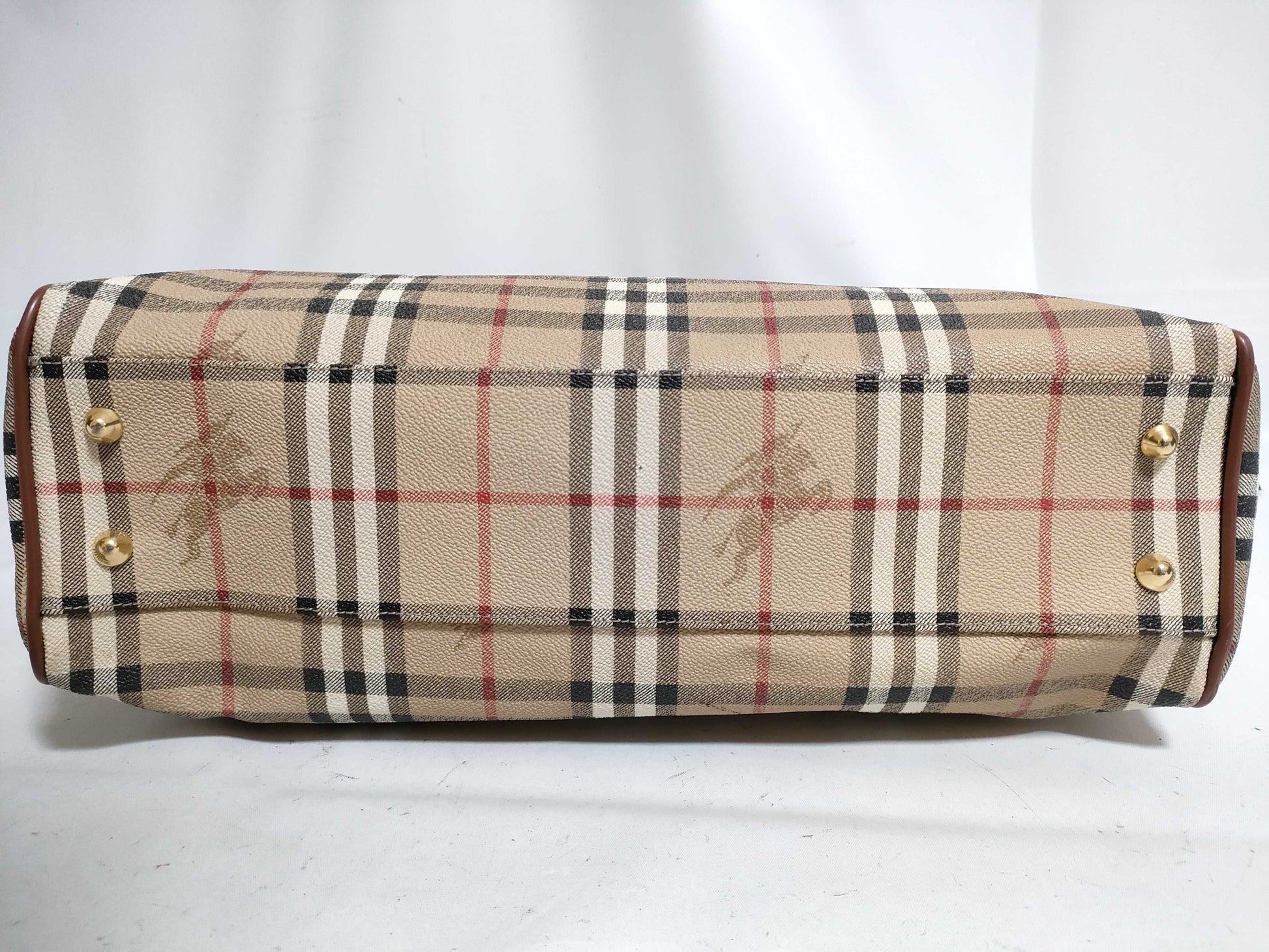 BURBERRY Nova Check Handbag Tote Bag Tote Bag