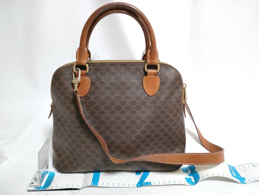 CELINE Macadam Shoulder Bag