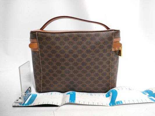 CELINE Macadam Vanity Handbag Vanity Bag