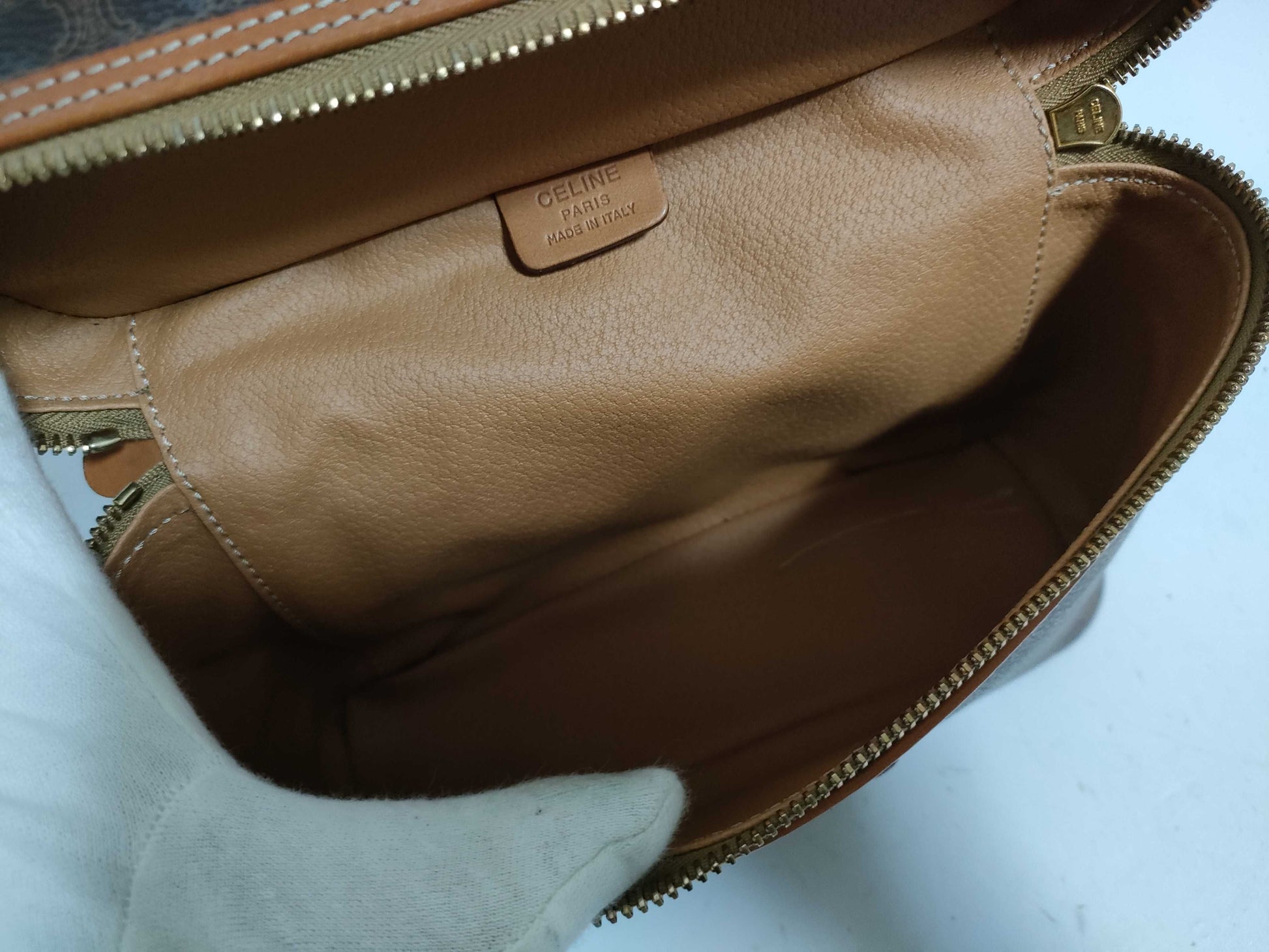 CELINE Macadam Vanity Handbag Vanity Bag