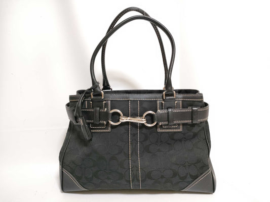 COACH Signature Coach Signature Handbag Tote Bag
