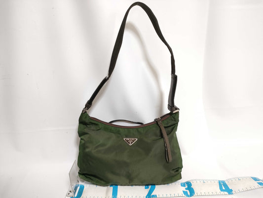 PRADA Nylon Prada Saffiano Shoulder Bag, Gallery Shoulder Bag