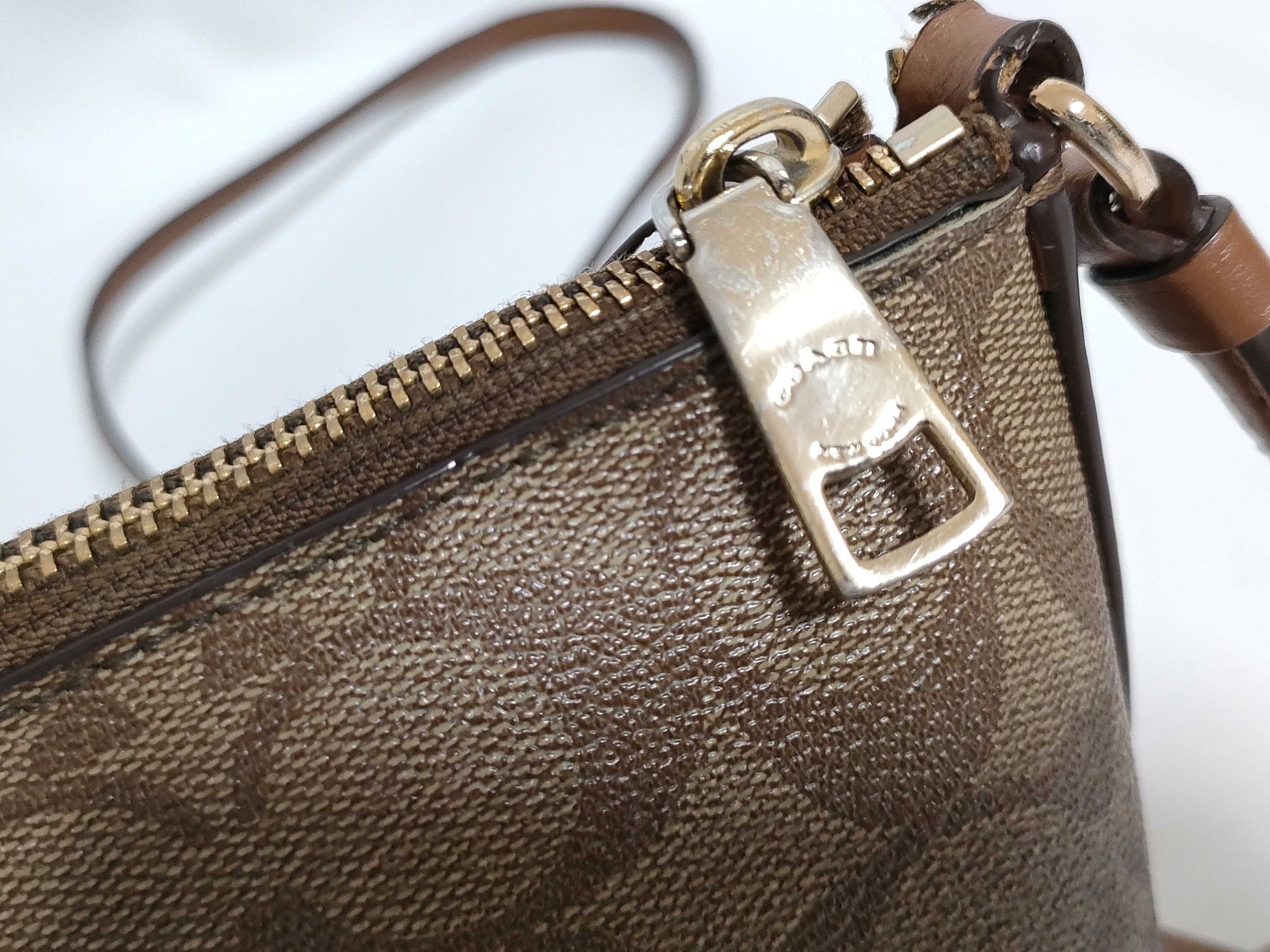 COACH Signature Shoulder Bag