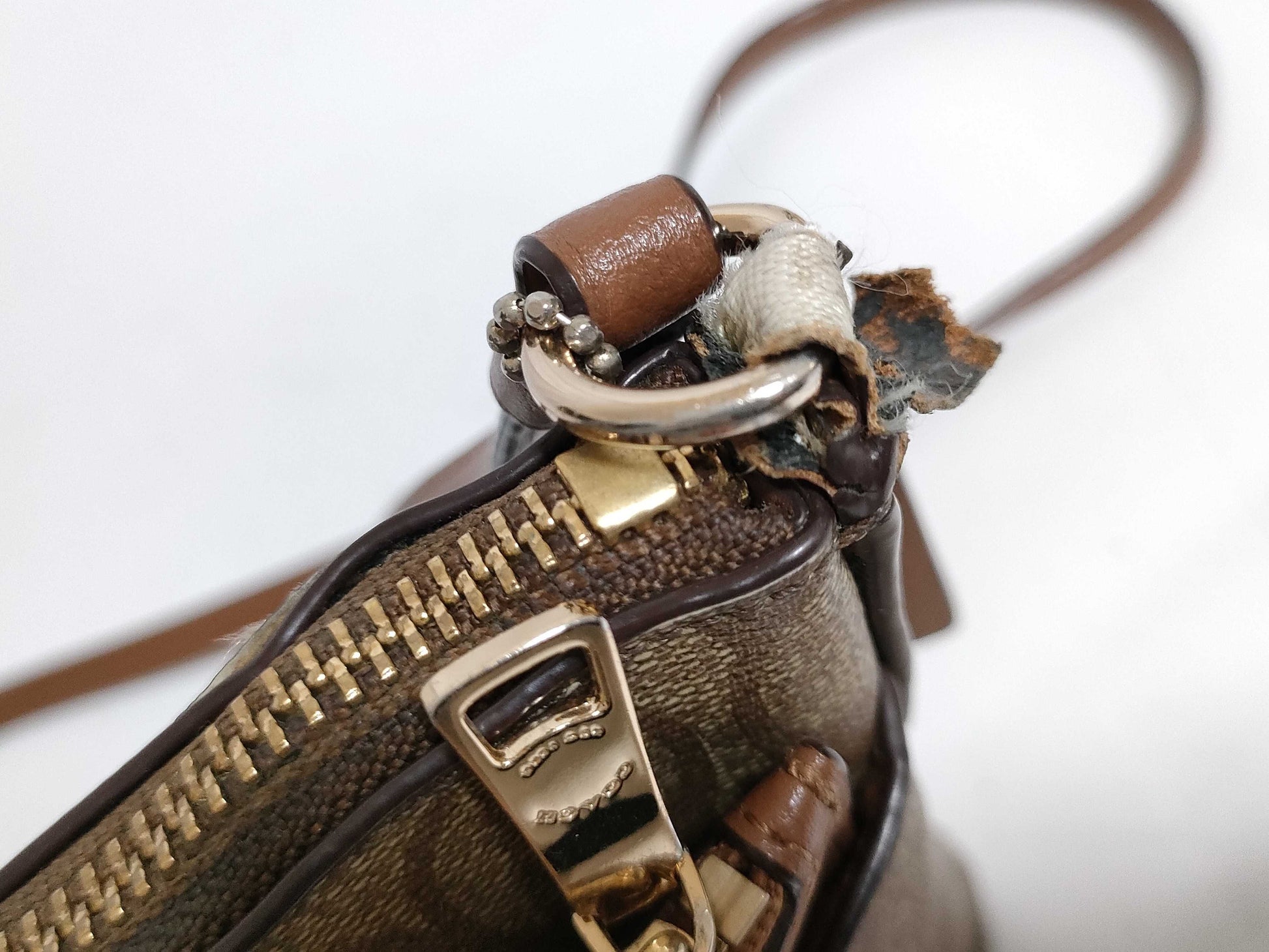 COACH Signature Shoulder Bag