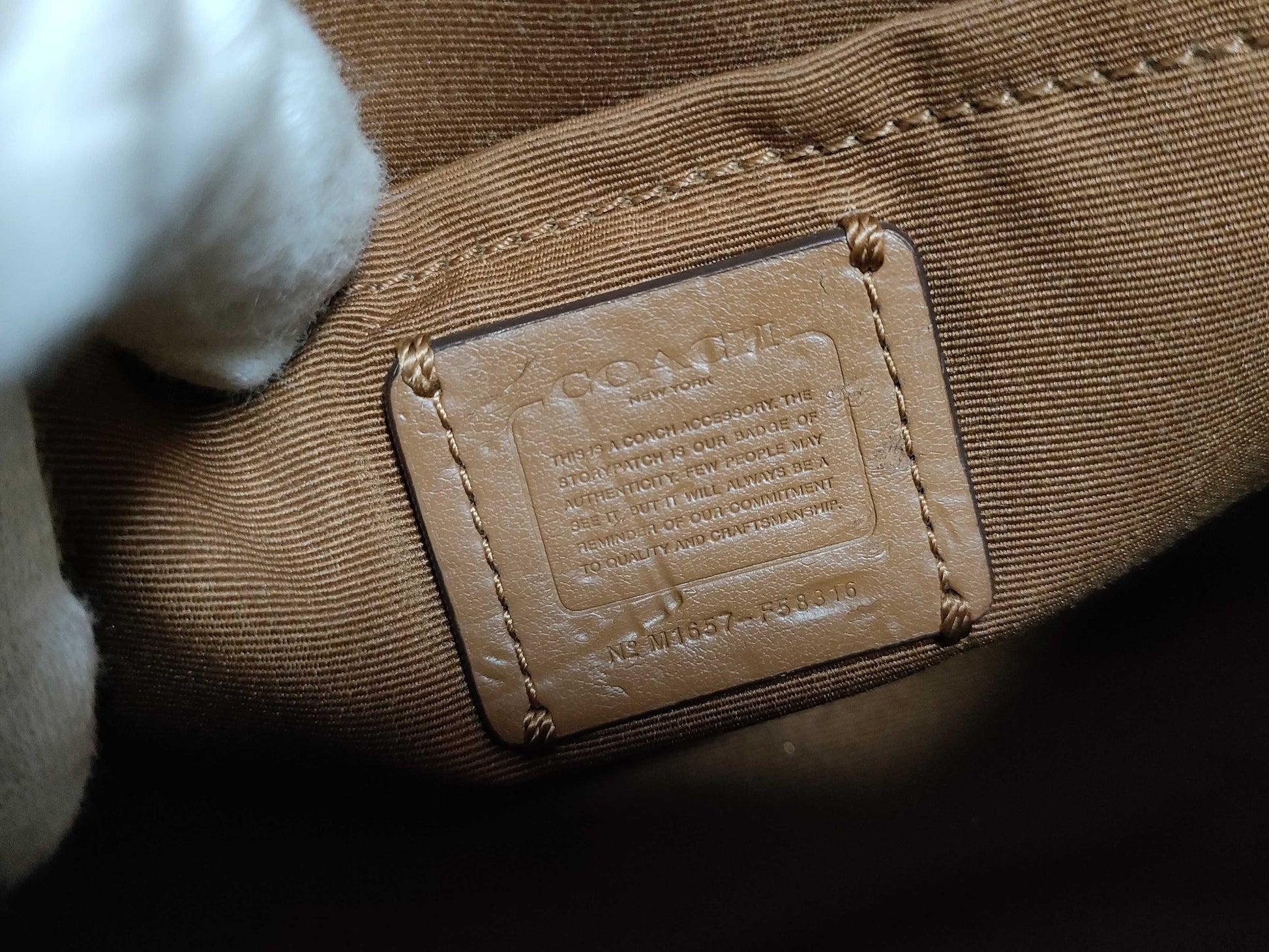 COACH Signature Shoulder Bag