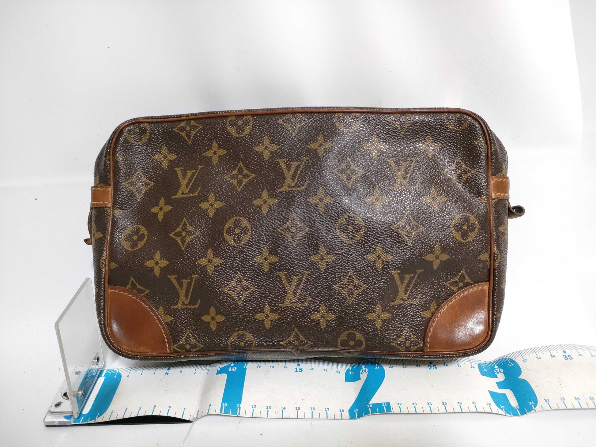 LOUIS VUITTON RFID Unverified Monogram Louis Vuitton Compiègne 28 Second Bag M51845/SL0958