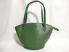 LOUIS VUITTON RFID serial number verification failed. Louis Vuitton Epi Saint-Jacques M52274/AS0957 green handbag.