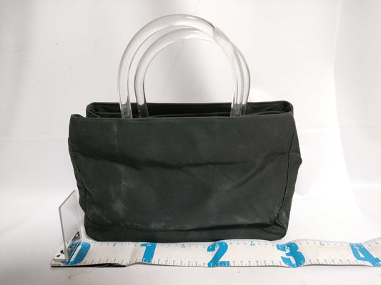 PRADA Nylon Prada Saffiano Handbag
