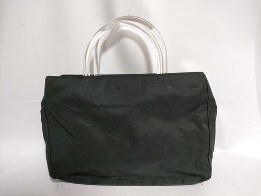 PRADA Nylon Prada Saffiano Handbag