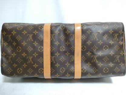LOUIS VUITTON RFID Unverified Monogram Louis Vuitton Monogram Keepall 45 Boston Bag M41428/SP0931