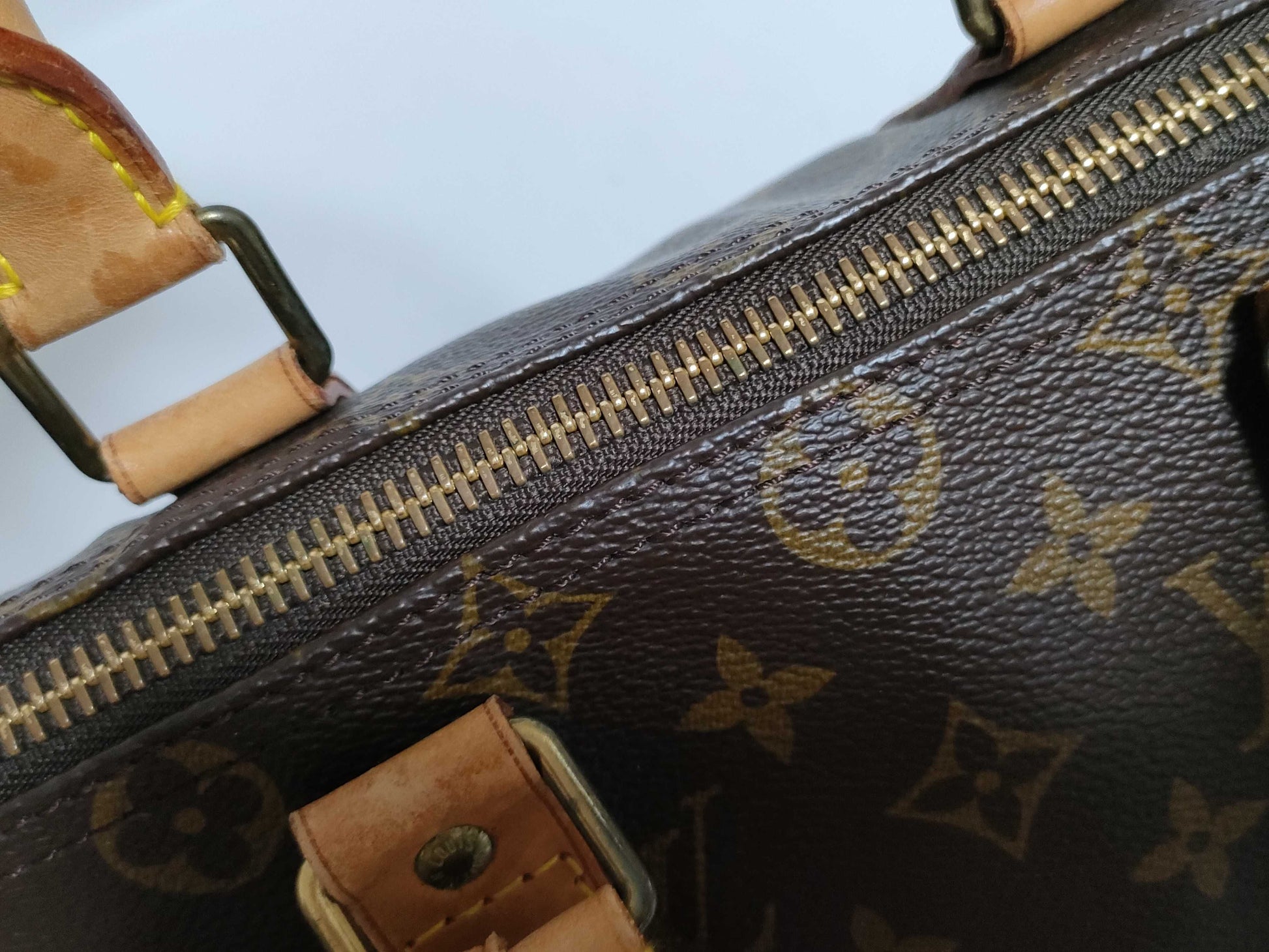 LOUIS VUITTON RFID Unverified Monogram Louis Vuitton Monogram Keepall 45 Boston Bag M41428/SP0931