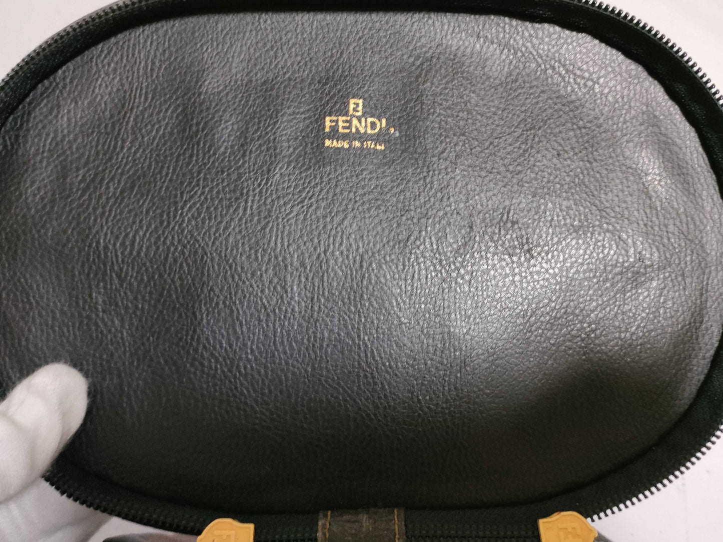 FENDI Pecan pattern Fendi Pecan vanity pouch vanity bag