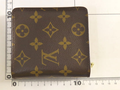 LOUIS VUITTON Monogram Compact Zip Wallet M61667/MI0090