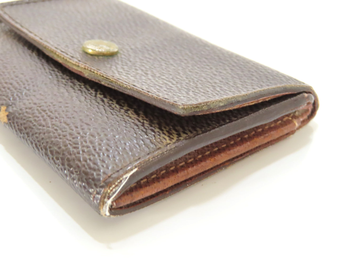 LOUIS VUITTON **** Monogram Louis Vuitton Monogram Porte Monnaie Platter M61930 Coin Case