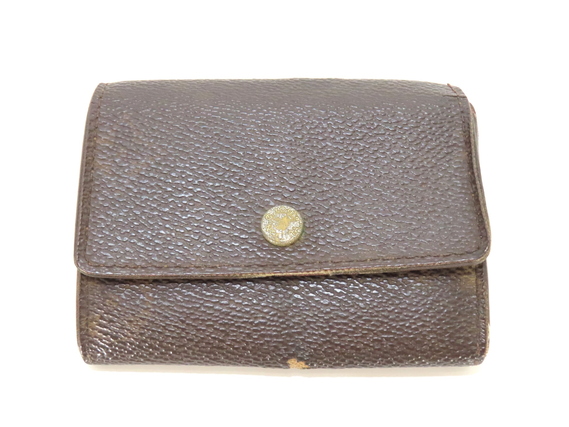 LOUIS VUITTON **** Monogram Louis Vuitton Monogram Porte Monnaie Platter M61930 Coin Case