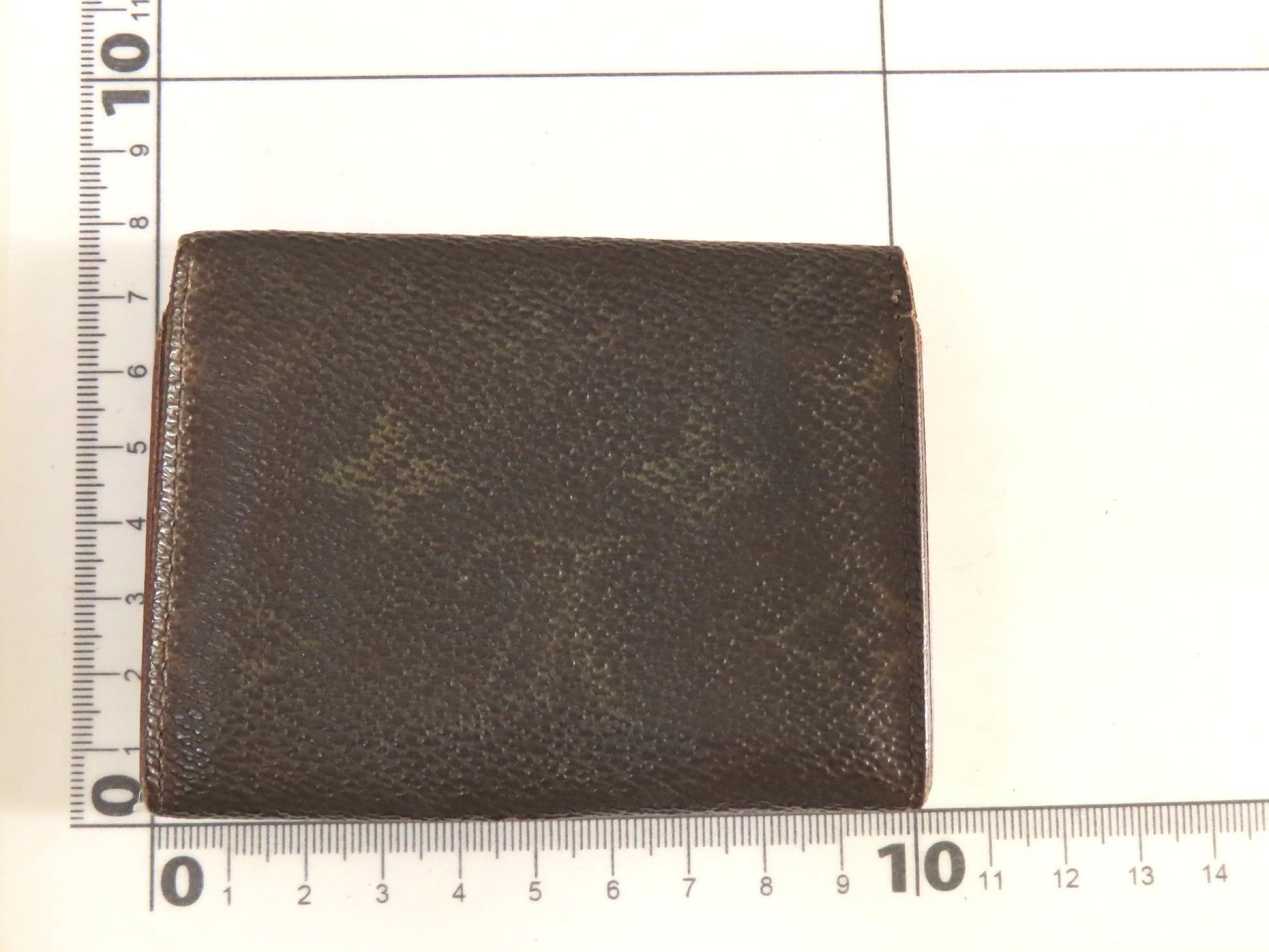 LOUIS VUITTON **** Monogram Louis Vuitton Monogram Porte Monnaie Platter M61930 Coin Case