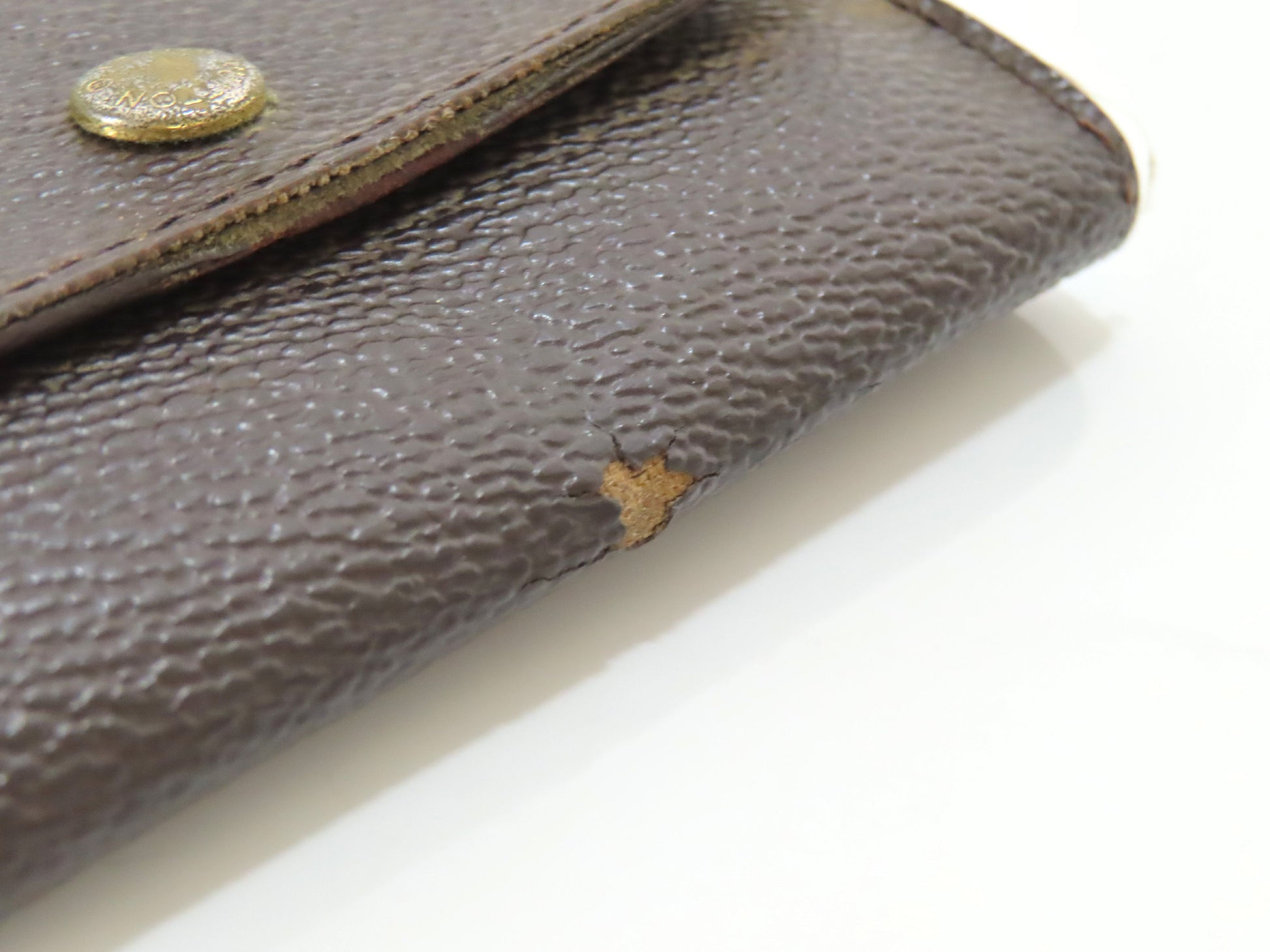 LOUIS VUITTON **** Monogram Louis Vuitton Monogram Porte Monnaie Platter M61930 Coin Case