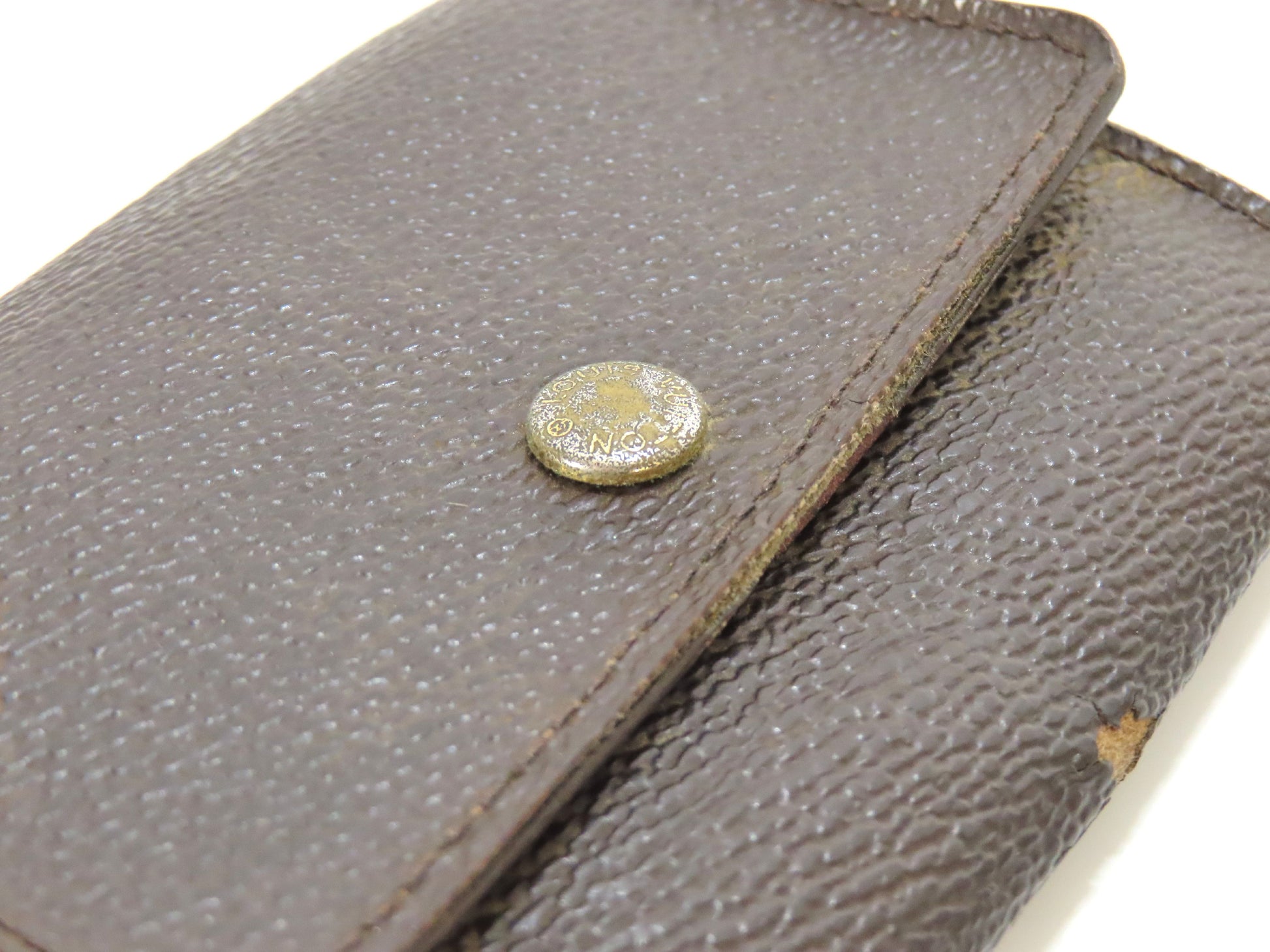 LOUIS VUITTON **** Monogram Louis Vuitton Monogram Porte Monnaie Platter M61930 Coin Case