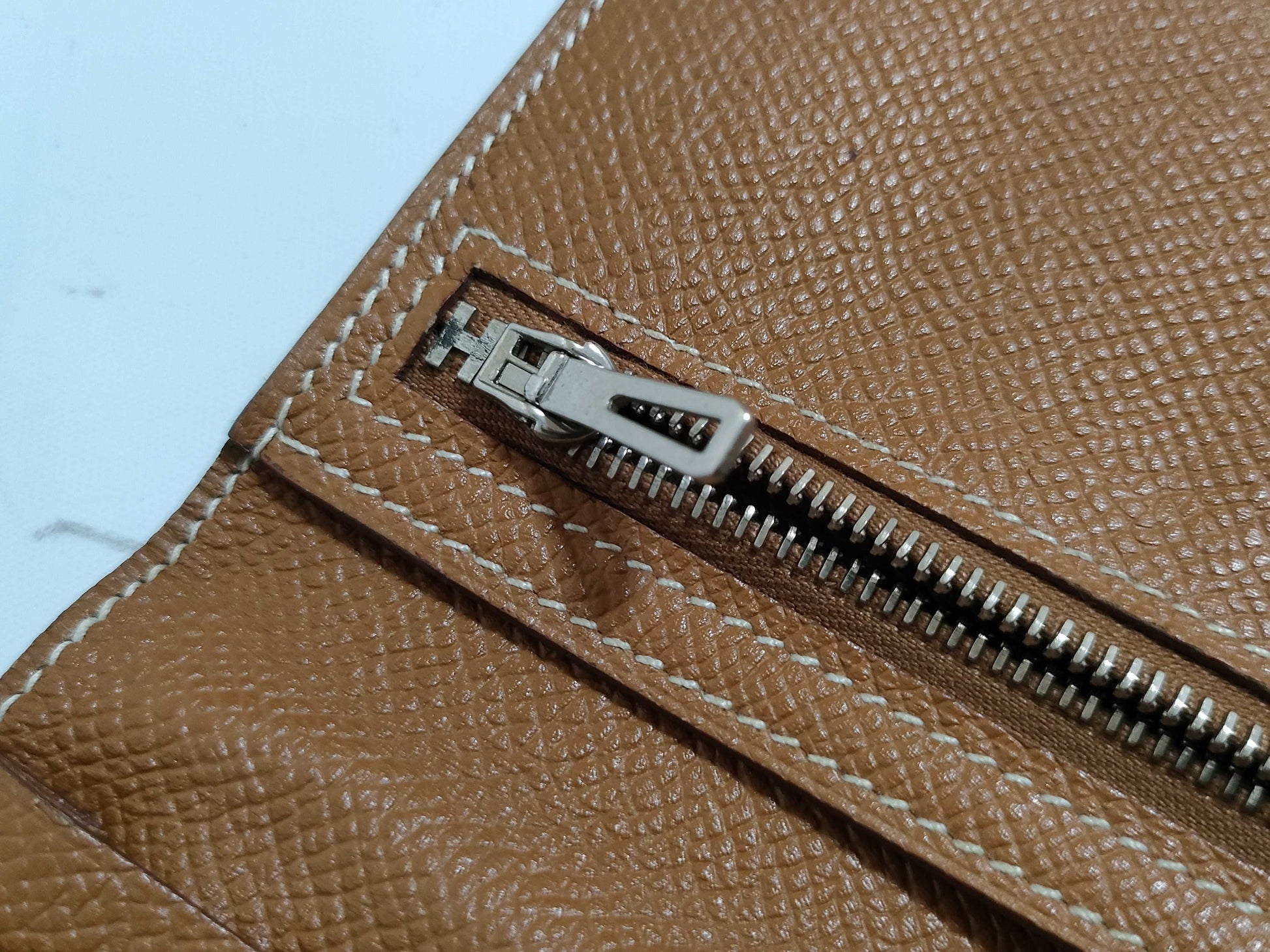 HERMES X Bearn Hermes Bearn Wallet X Stamp Box Wallet