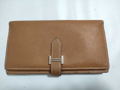 HERMES X Bearn Hermes Bearn Wallet X Stamp Box Wallet