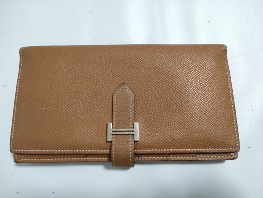 HERMES X Bearn Hermes Bearn Wallet X Stamp Box Wallet