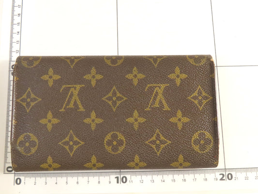 LOUIS VUITTON Monogram Louis Vuitton Monogram Portefeuille International M61217/TH0995 Wallet