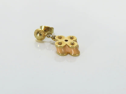 LOUIS VUITTON Louis Vuitton Monogram Flower Earrings LE1100