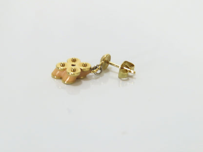 LOUIS VUITTON Louis Vuitton Monogram Flower Earrings LE1100