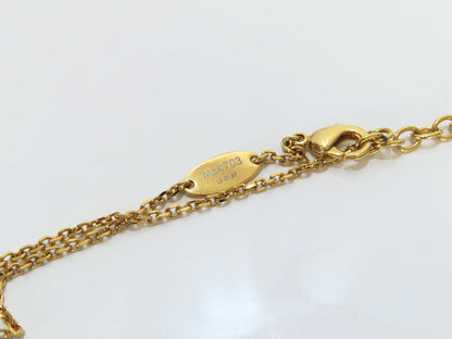LOUIS VUITTON Monogram Belt Motif Necklace M64703/LE0137 Necklace