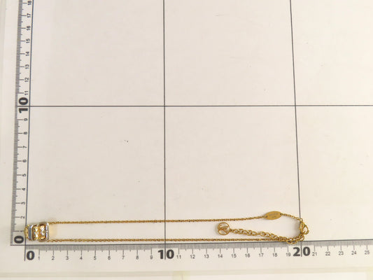 LOUIS VUITTON Monogram Belt Motif Necklace M64703/LE0137 Necklace