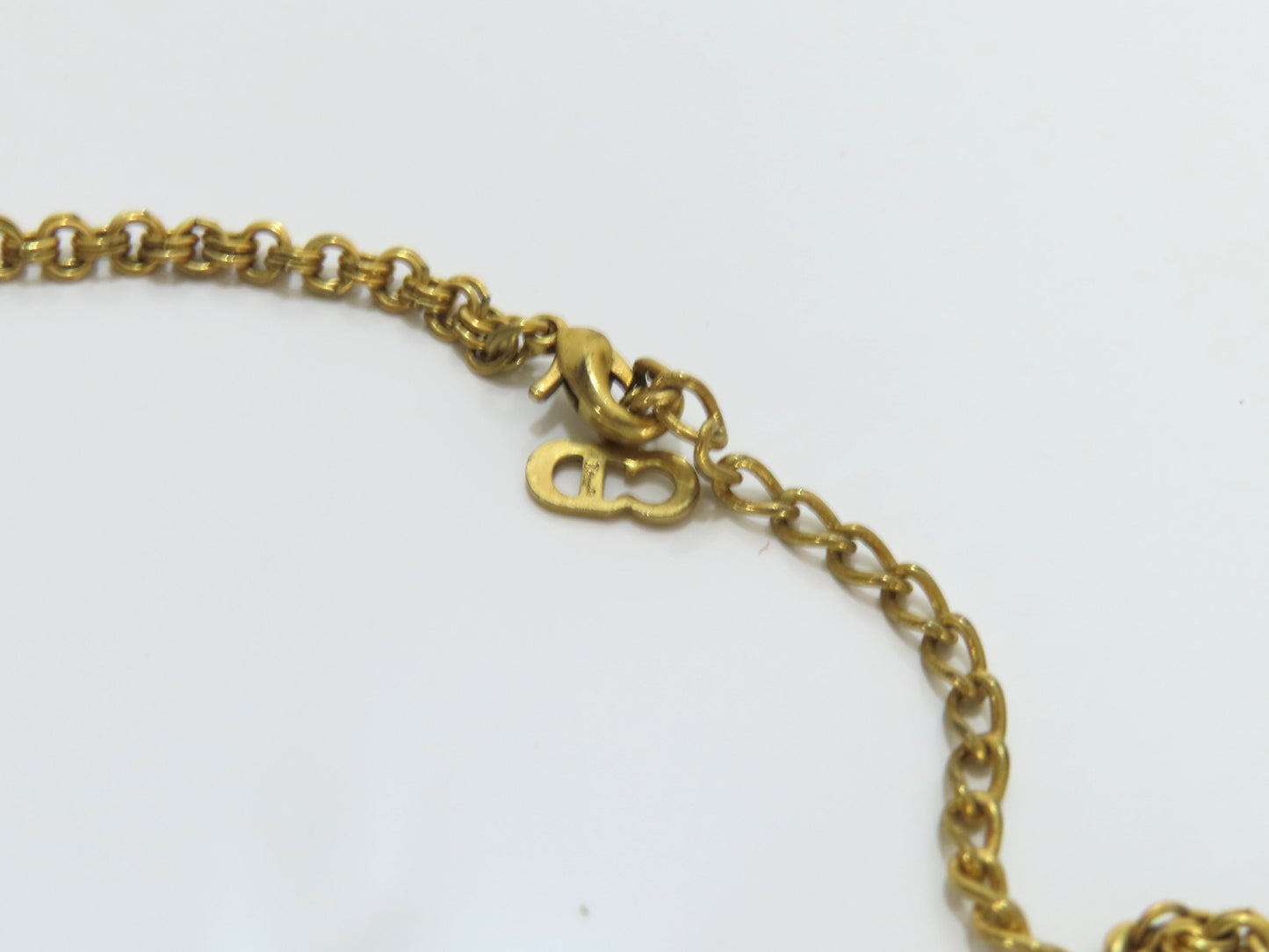 Dior CD Necklace GP Box Necklace